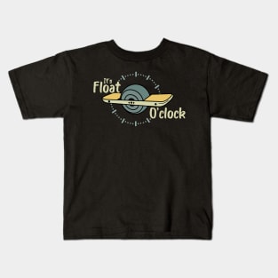 It's Float O'clock - Funny onewheel Kids T-Shirt